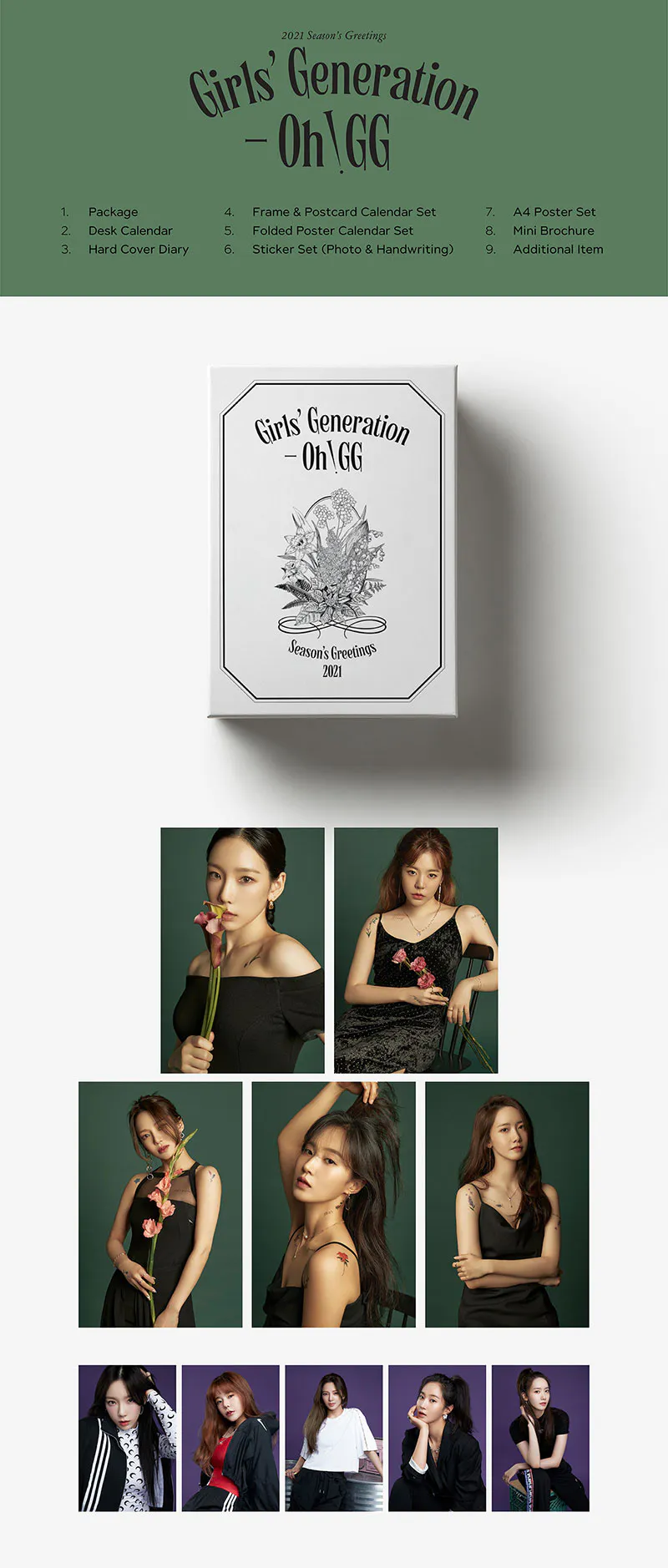 소녀시대 Oh!GG - 2021 시즌그리팅 (2021 SEASON'S GREETINGS) 2