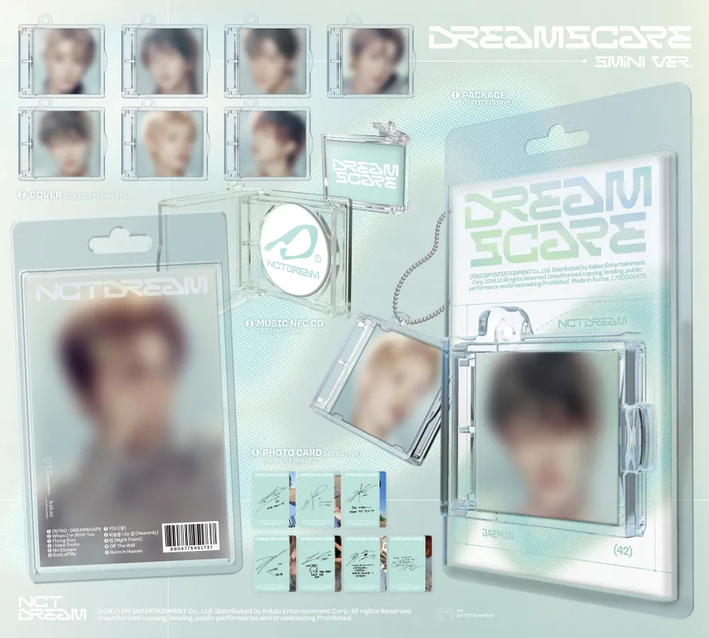 NCT DREAM (엔시티 드림) - 정규 4집 [DREAMSCAPE] (SMini Ver.)(스마트앨범) 상세 이미지 2