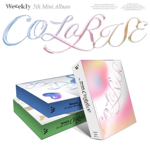 [랜덤] Weeekly (위클리) - 미니 5집 [ColoRise]