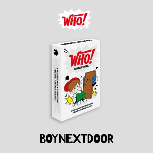 BOYNEXTDOOR (보이넥스트도어) - 싱글 1집 [WHO!] (Weverse Albums ver.)