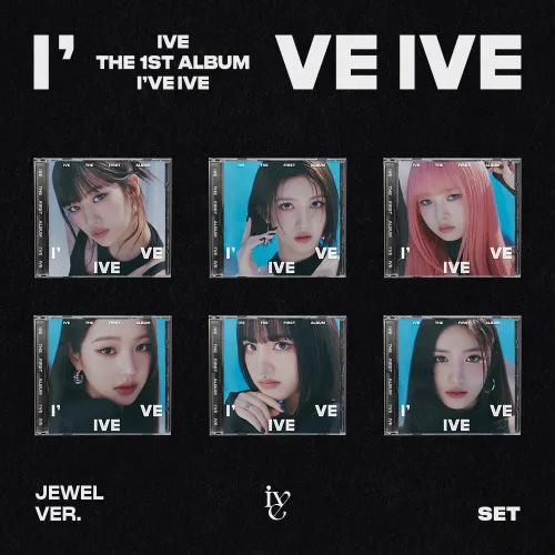 [세트] IVE (아이브) - 정규 1집 [I've IVE] (Jewel Ver.)(한정반)