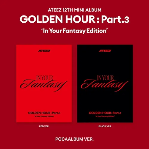 [랜덤] ATEEZ (에이티즈) - [GOLDEN HOUR : Part.3 In Your Fantasy Edition] (1POCA)