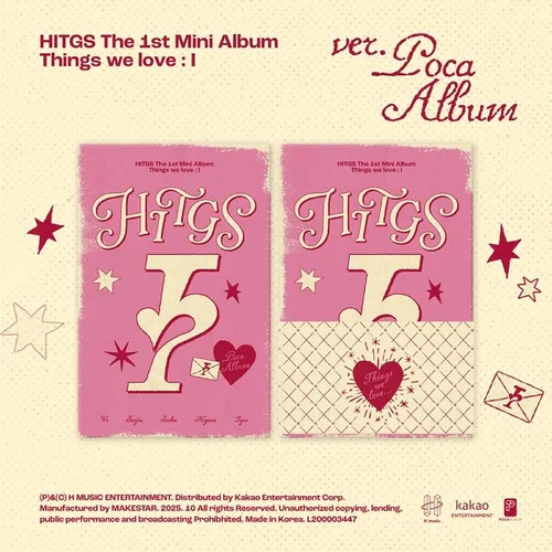 HITGS (힛지스) - The 1st Mini Album - [Things we love : I] (POCA)