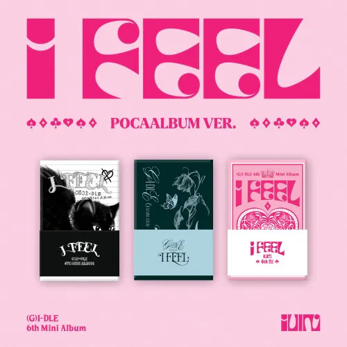 [세트] (여자)아이들 - 미니6집 [I feel] (PocaAlbum Ver.)