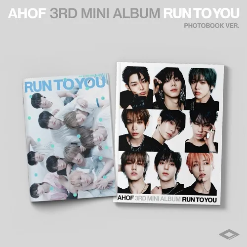 [랜덤] AHOF(아홉) - 미니 3집 [RUN TO YOU] (PHOTOBOOK Ver.) (HEART Ver. / RUSH Ver.)