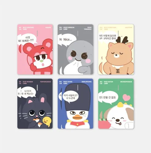 2025 WE LITTLE RIIZE @ RIIZE PARK MD - CARD COVER STICKER