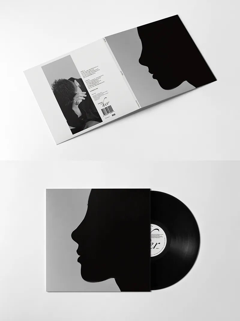 크러쉬 (CRUSH) - with HER (Limited Edition LP) 상세 이미지 2