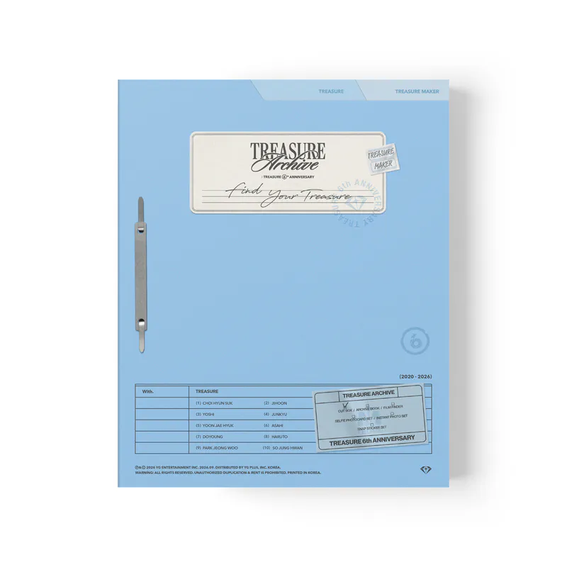 TREASURE - TREASURE ARCHIVE : TREASURE 6th ANNIVERSARY