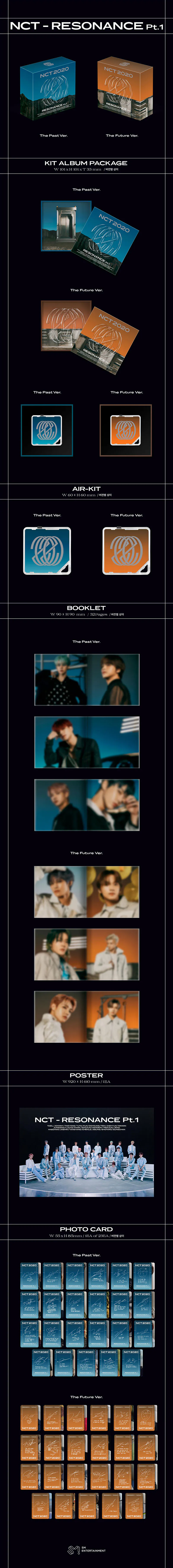 [랜덤] NCT (엔시티) - 정규2집 [RESONANCE] Pt.1 (KiT Ver.) 2