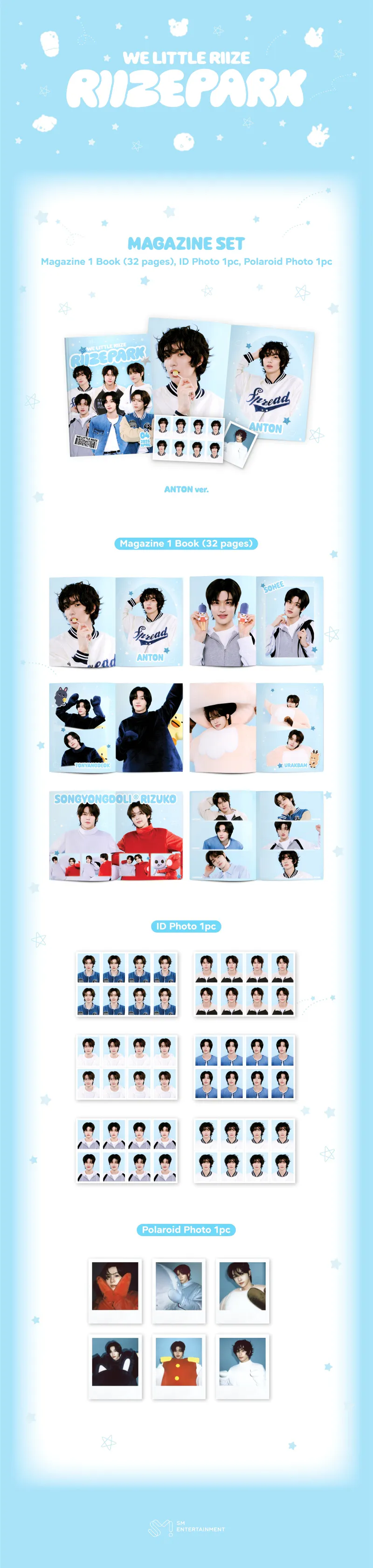2025 WE LITTLE RIIZE @ RIIZE PARK 2nd MD - MAGAZINE SET 3
