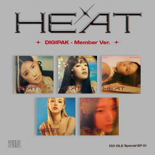 [랜덤] (여자)아이들 ((G)-IDLE) - 스페셜 [HEAT] (DIGIPAK - Member Ver.)