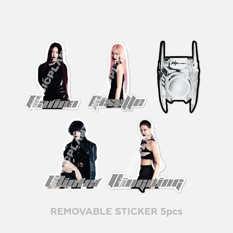 aespa '#Whiplash_mood' MD - REMOVABLE STICKER 2
