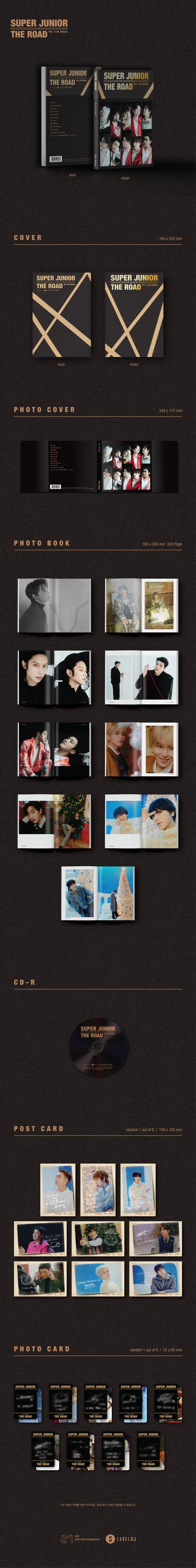 슈퍼주니어 (Super Junior) - 정규 11집 [The Road] 2