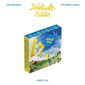 [랜덤] 세븐틴 (SEVENTEEN) - 11th Mini Album 'SEVENTEENTH HEAVEN' Carat Ver.