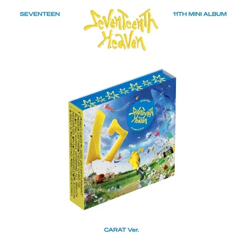 [랜덤] 세븐틴 (SEVENTEEN) - 11th Mini Album 'SEVENTEENTH HEAVEN' Carat Ver.