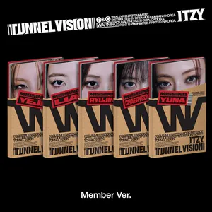 [랜덤] ITZY (있지) - [TUNNEL VISION] (Member Ver.)(총 5종)