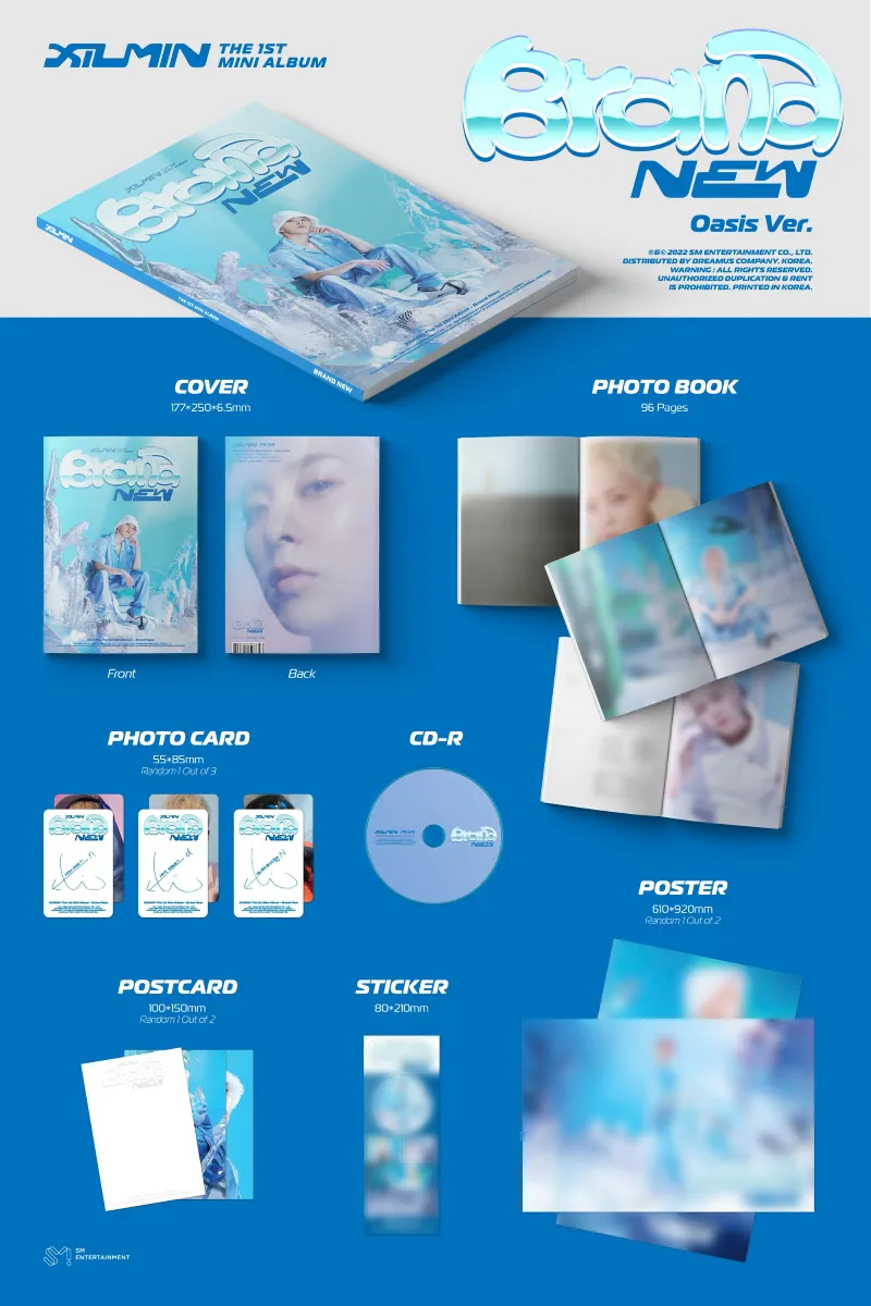 [랜덤] 시우민 (XIUMIN) - 미니1집 [Brand New] (Photo Book Ver.) 3
