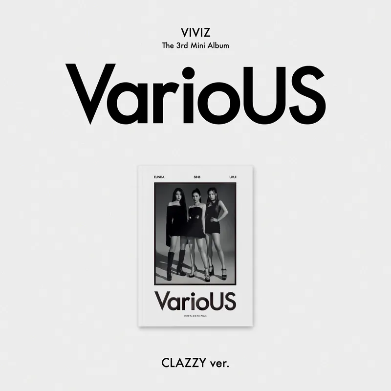 비비지 (VIVIZ) - VIVIZ The 3rd Mini Album [VarioUS] (Photobook) (CLAZZY ver.)