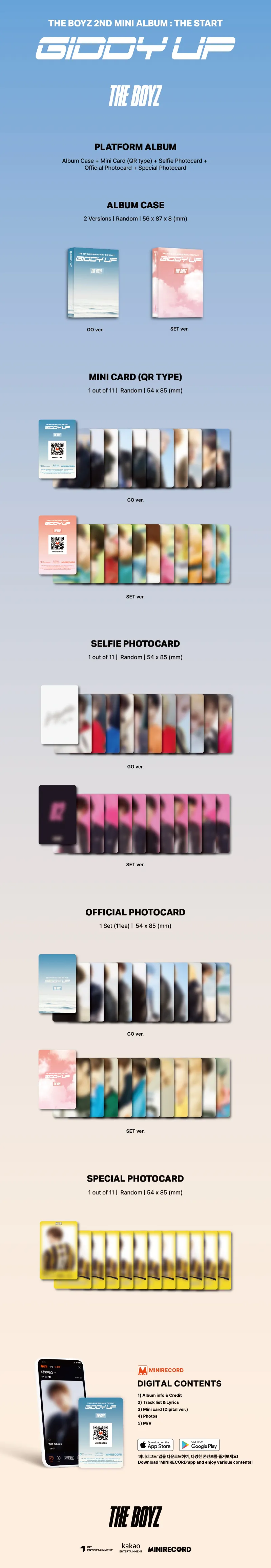 [랜덤] 더보이즈 (THE BOYZ) - 미니 2집 [THE START] (Platform Ver.) 상세 이미지 2