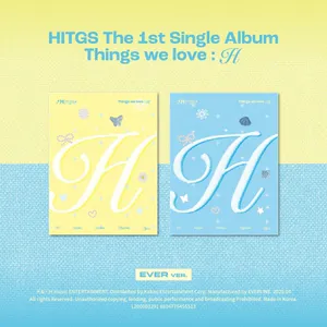 [세트] HITGS (힛지스) - 싱글 1집 [Things we love : H] (EVER) (Hi ver. / Hello ver.)