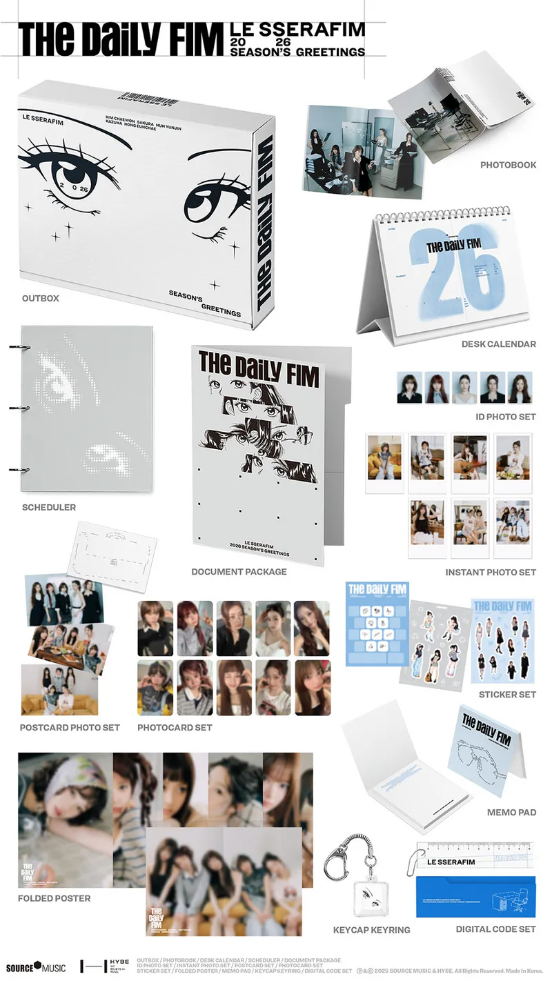 르세라핌 (LE SSERAFIM) - LE SSERAFIM 2026 SEASON’S GREETINGS 2