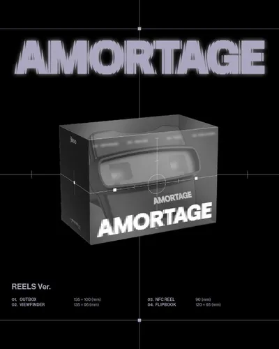 JISOO (지수) - 미니 앨범 [AMORTAGE] (REELS Ver.)