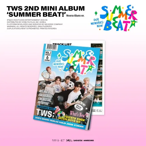 TWS (투어스) - 2nd Mini Album [SUMMER BEAT!] (Weverse Albums ver.)