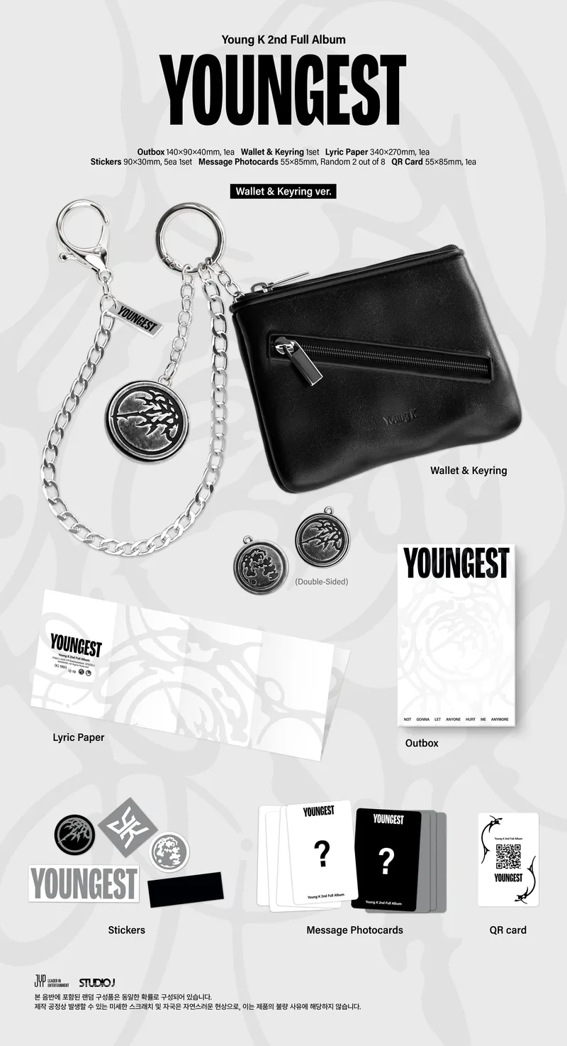 Young K (DAY6) - YOUNGEST (Wallet & Keyring ver.) 2
