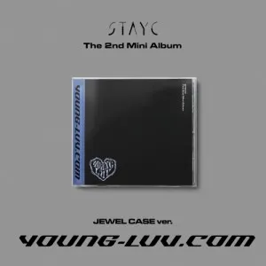 [랜덤] STAYC (스테이씨) - 미니 2집[YOUNG-LUV.COM] (JEWEL CASE Ver., 6종 중 1종)