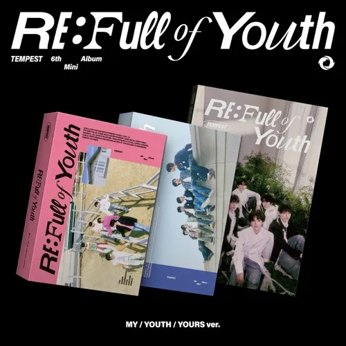 [세트] 템페스트 (TEMPEST) - 미니 6집 [RE: Full of Youth] (MY ver.) (YOUTH ver.) (YOURS ver.)