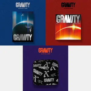 [세트] 김준수(XIA) - 5th FULL ALBUM [GRAVITY] (Orbit Ver. + Cosmic Ver. + Solar Ver.)