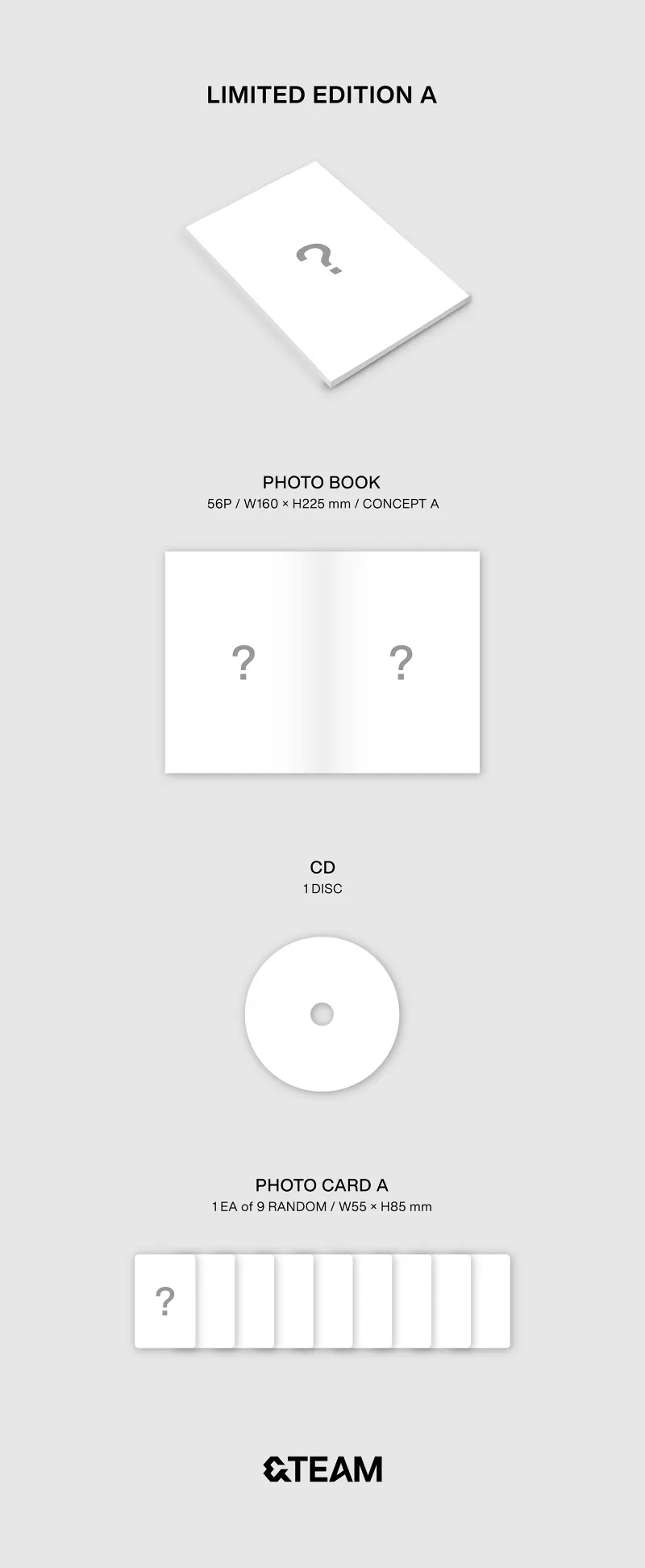 &TEAM (앤팀) - 2nd EP LIMITED EDITION A 2