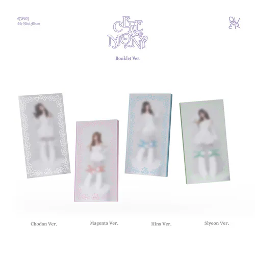 [랜덤] QWER (큐더블유이알) - 미니 4집 [CEREMONY] (Booklet Ver.)