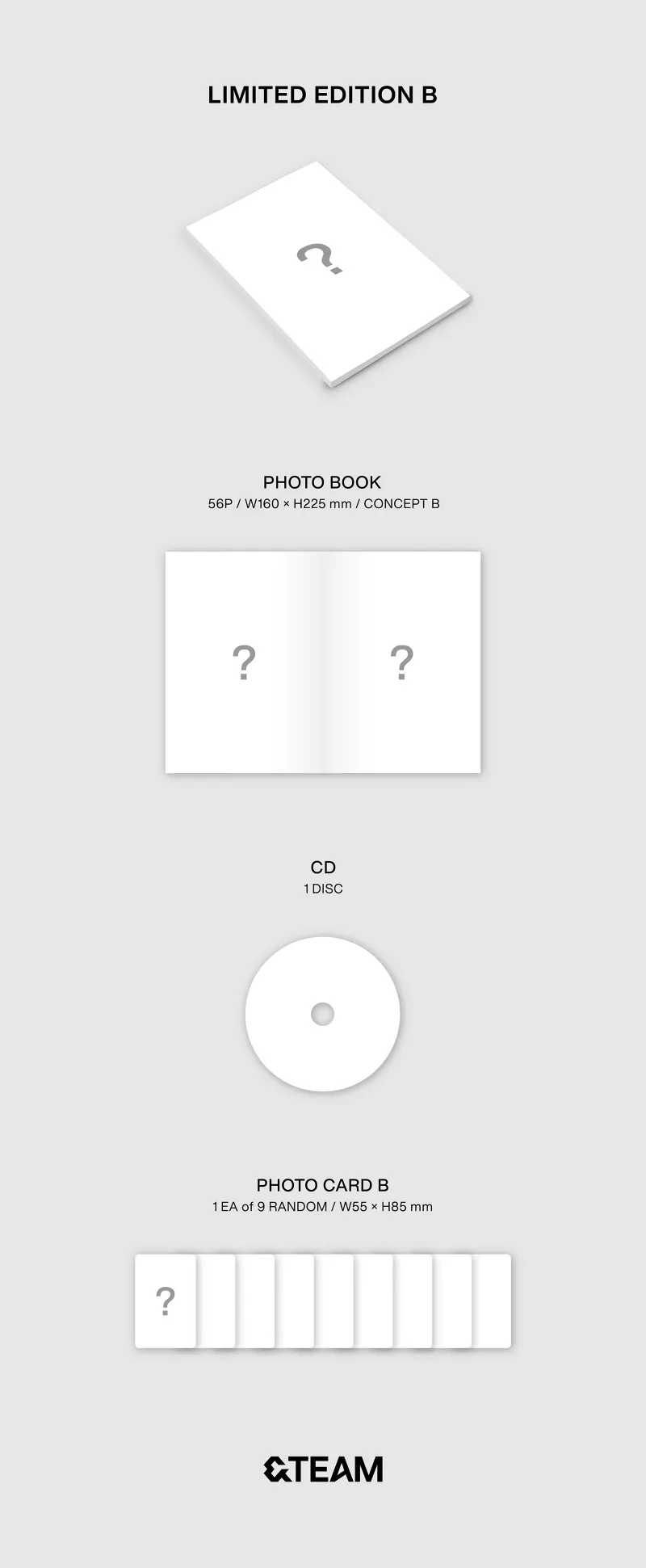 &TEAM (앤팀) - 2nd EP LIMITED EDITION B 2