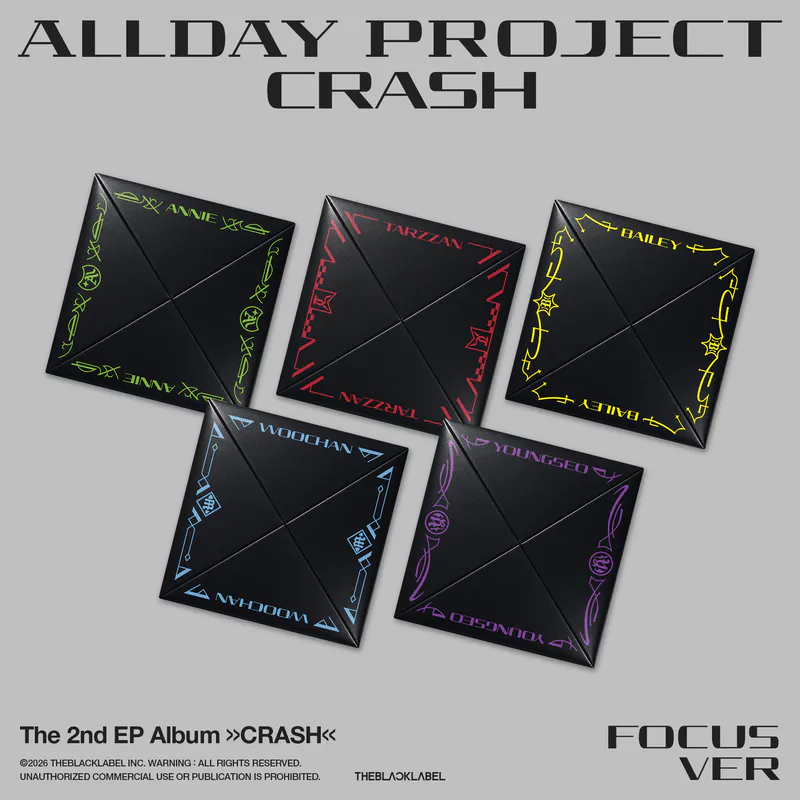 [랜덤] ALLDAY PROJECT - The 2nd EP Album 'CRASH' FOCUS ver. 2