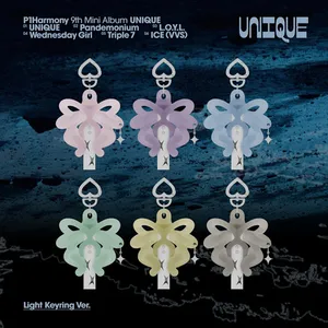 [랜덤] P1Harmony (피원하모니) - 미니 9집 [UNIQUE] (Light Keyring Ver.)