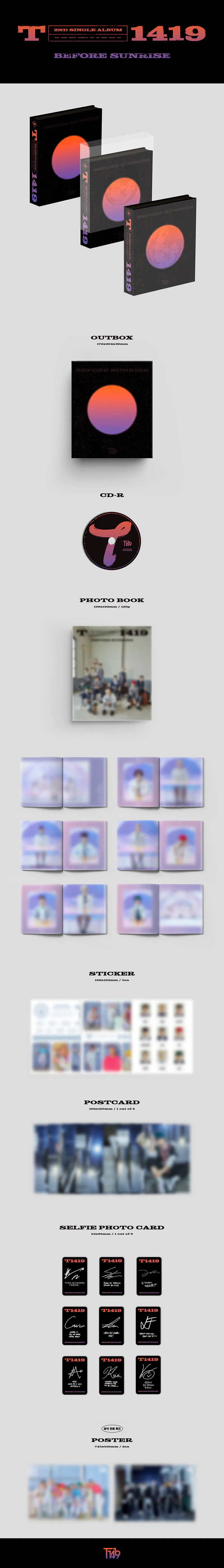 T1419 - [BEFORE SUNRISE Part. 2] 상세 이미지 2