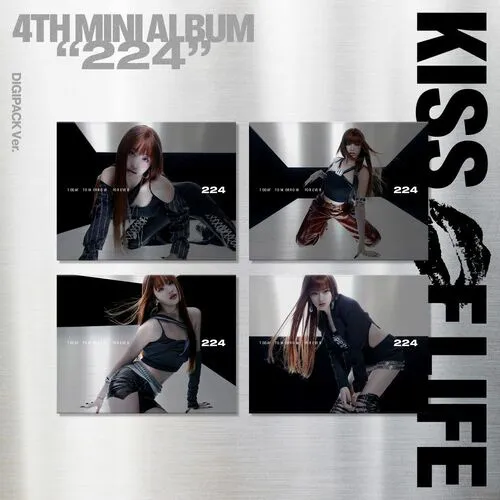 [세트] KISS OF LIFE (키스오브라이프) - 미니 4집 [224] (Digipack Ver.)