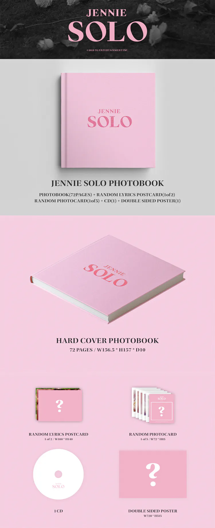 제니 (BLACKPINK) - JENNIE [SOLO] PHOTOBOOK 2