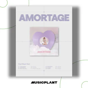 JISOO (지수) - JISOO Mini Album [AMORTAGE] Vinyl (Heart ver.)