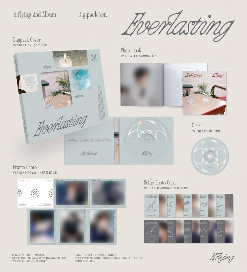 엔플라잉 (N.Flying) - 정규 2집 [Everlasting] (Digipack) 상세 이미지 2