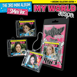 [랜덤] 에스파 (aespa) - 미니 3집 [MY WORLD] (SMini Ver.)(스마트앨범)