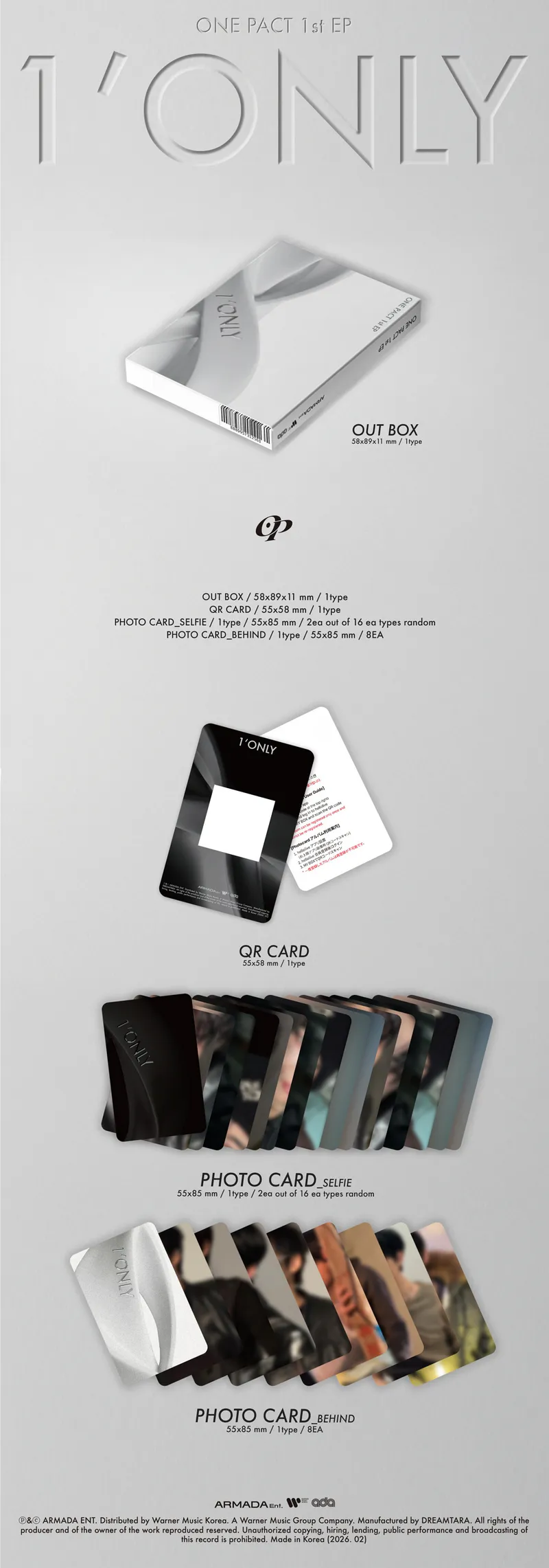 원팩트(ONE PACT) - [1’ONLY] (Platform Ver.) 2