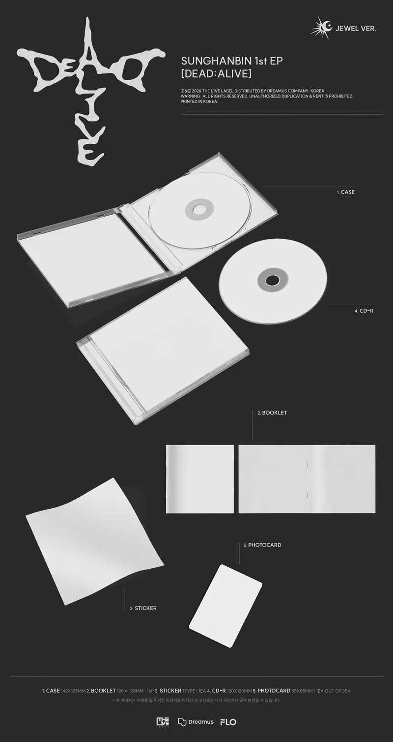 성한빈 - 미니1집 DEAD:ALIVE (Photobook_Nocturne Ver.) 3
