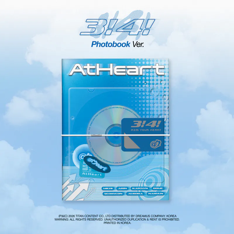 AtHeart - 싱글앨범 3!4! <Photobook Ver.>
