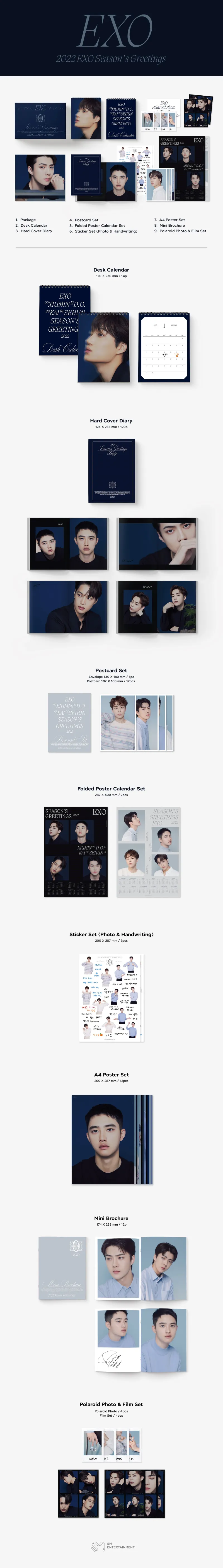 엑소 (EXO) - 2022 SEASON'S GREETINGS (시즌그리팅) 2