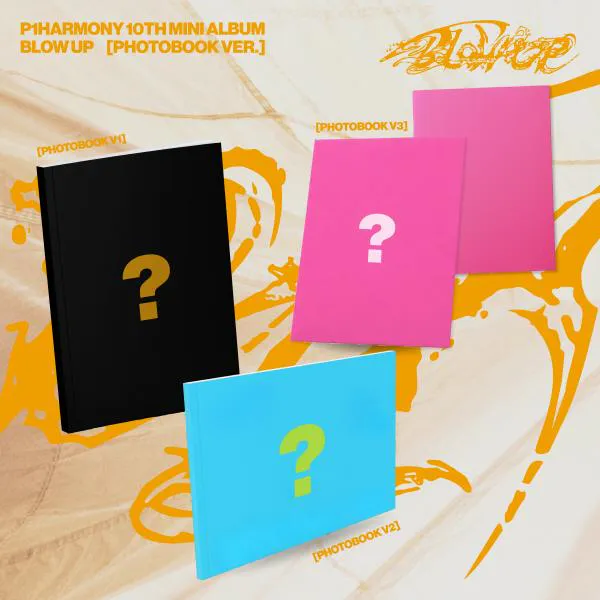 [세트] P1Harmony (피원하모니) - 10th Mini Album [BLOW UP] (Photobook Ver.)