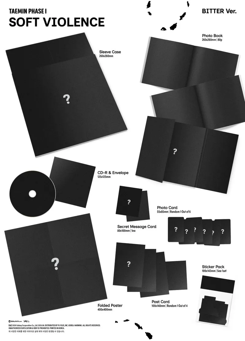 [특전증정/세트] 태민 (TAEMIN) - [PHASE I : Soft Violence] (PHOTO BOOK Ver.) 3
