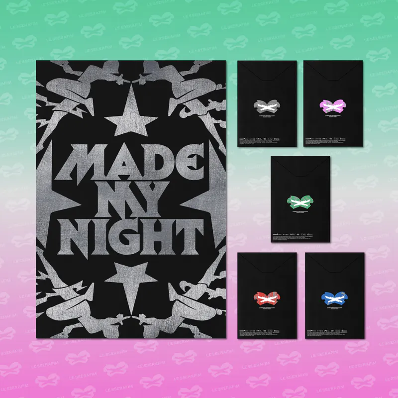 [세트] LE SSERAFIM - 2nd Single Album 'Made My Night' (COMPACT ver.) 3