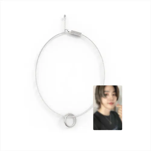 2024 SUHO CONCERT [SU:HOME] MD - SILVER RING + NECKLACE SET